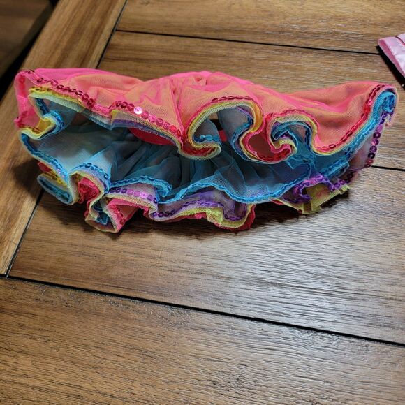 The Bear Factory "Girl" Clothes: Carnival Cruise PJs and Reversable Tutu Skirt - Picture 3 of 8